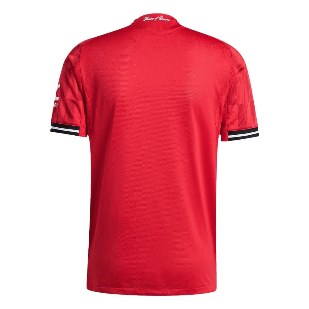 Men's Manchester United Home Authentic Soccer Jersey 2025/26