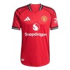 Men's Manchester United Home Authentic Soccer Jersey 2025/26