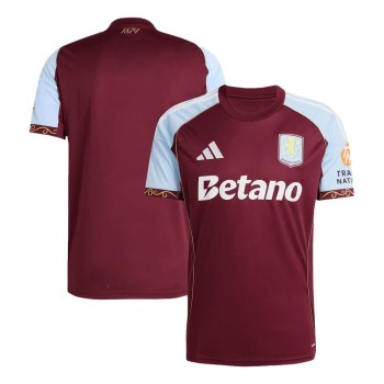 Men's Aston Villa Home Replica Soccer Jersey 2025/26