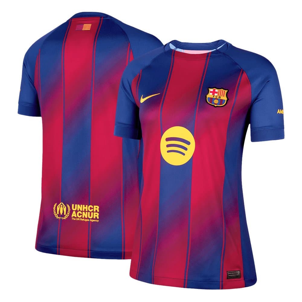 Women's Barcelona Home Authentic Jersey 2025/26 Women's Barcelona Home Authentic Jersey 2025/26