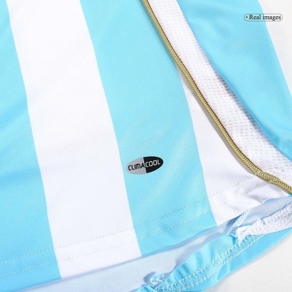 Men's MESSI #19 Argentina Home Retro Soccer Jersey 2006 Men's MESSI #19 Argentina Home Retro Soccer Jersey 2006