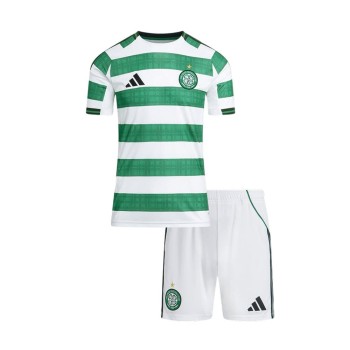 Kid's Celtic Home Soccer Jersey Kit 2025/26