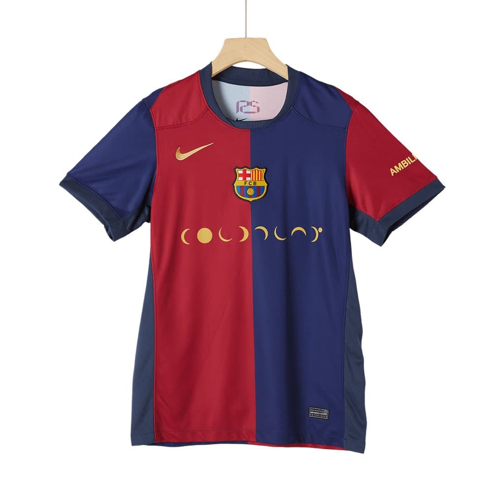 Men's Barcelona Home Replica Soccer Jersey - COLDPLAY 2024/25 Men's Barcelona Home Replica Soccer Jersey - COLDPLAY 2024/25