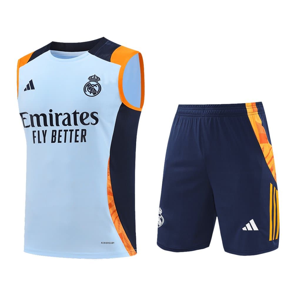 Men's Real Madrid Pre-Match Jersey Kit 2024/25