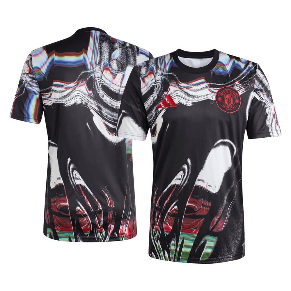 Men's Manchester United Pre-Match Replica Soccer Jersey 2025/26