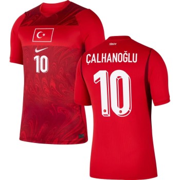 Men's ÇALHANOĞLU #10 Turkey Home Replica Jersey World Cup 2026