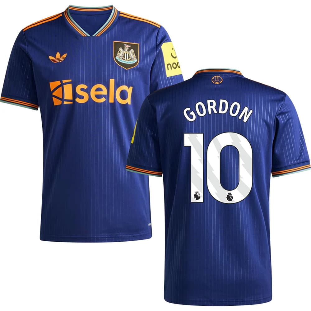 Men's GORDON #10 Newcastle United Third Replica Jersey 2025/26