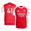 Men's RICE #41 Arsenal Home Authentic Jersey 2025/26 Men's RICE #41 Arsenal Home Authentic Jersey 2025/26