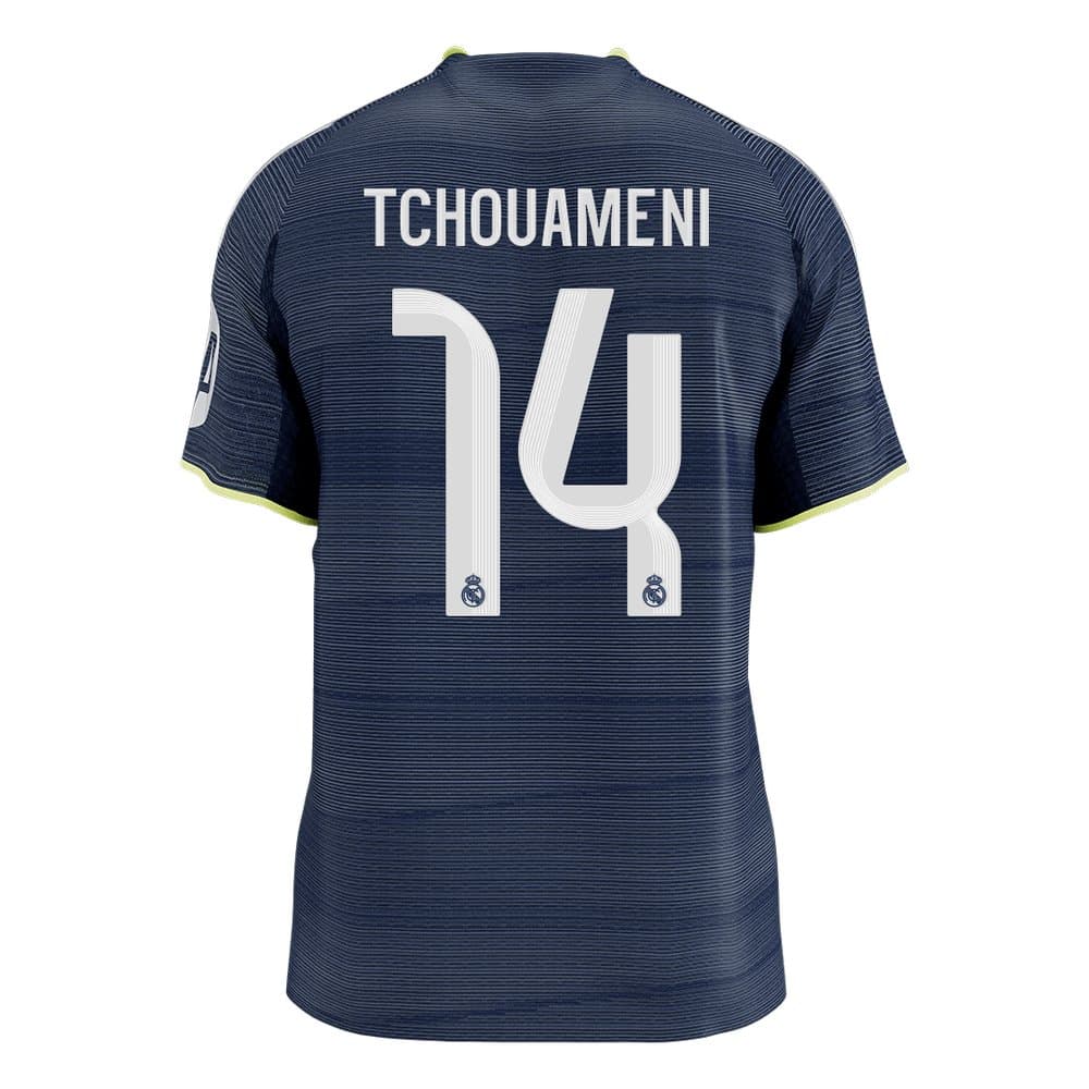 Men's TCHOUAMENI #14 Real Madrid Away Authentic Soccer Jersey 2025/26 Men's TCHOUAMENI #14 Real Madrid Away Authentic Soccer Jersey 2025/26
