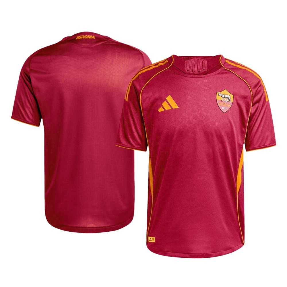 Men's Roma Home Authentic Jersey 2025/26