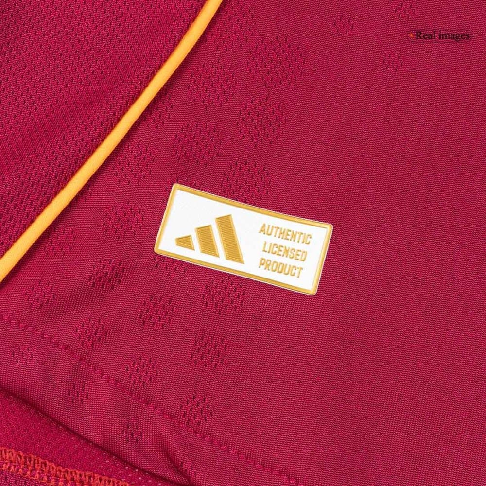 Men's Roma Home Authentic Jersey 2025/26