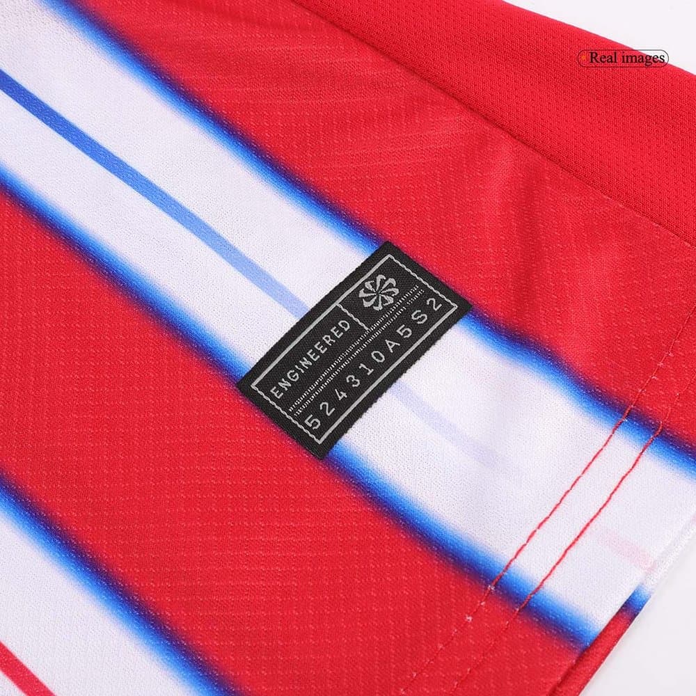 Kid's Atletico Madrid Home Soccer Jersey Kit 2024/25 Kid's Atletico Madrid Home Soccer Jersey Kit 2024/25
