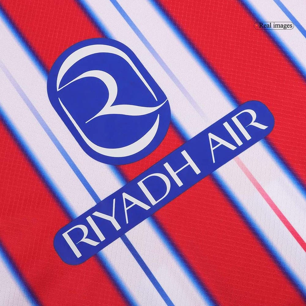 Kid's Atletico Madrid Home Soccer Jersey Kit 2024/25 Kid's Atletico Madrid Home Soccer Jersey Kit 2024/25