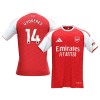 Men's GYÖKERES #14 Arsenal Home Replica Soccer Jersey 2025/26 Men's GYÖKERES #14 Arsenal Home Replica Soccer Jersey 2025/26