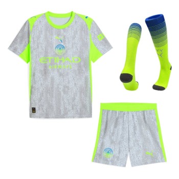 Men's Manchester City Third Away Jersey Full Kit 2025/26 Men's Manchester City Third Away Jersey Full Kit 2025/26