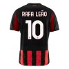 Men's RAFA LEÃO #10 AC Milan Home Replica Soccer Jersey 2025/26