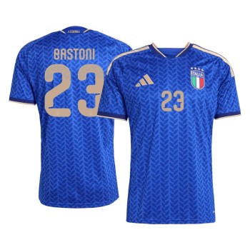 Men's BASTONI #23 Italy Home Replica Soccer Jersey World Cup 2026 Men's BASTONI #23 Italy Home Replica Soccer Jersey World Cup 2026