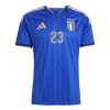 Men's BASTONI #23 Italy Home Replica Soccer Jersey World Cup 2026