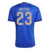 Men's BASTONI #23 Italy Home Replica Soccer Jersey World Cup 2026