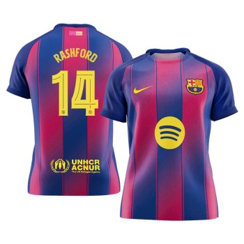 Men's RASHFORD #14 Barcelona Home Replica Soccer Jersey -UCL 2025/26