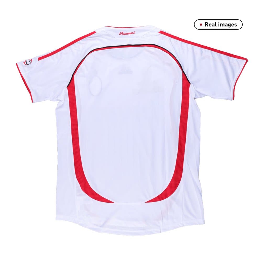 Men's AC Milan Away Retro Soccer Jersey - UCL 2006/07