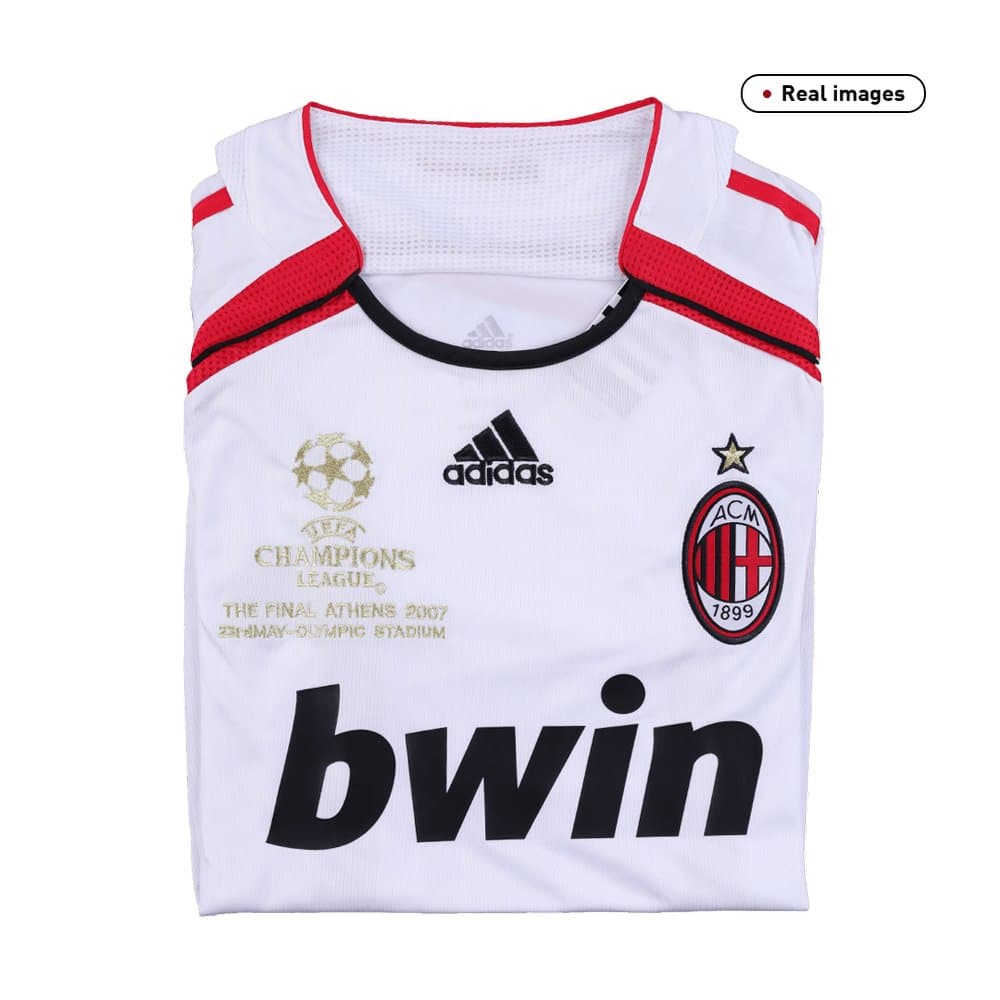 Men's AC Milan Away Retro Soccer Jersey - UCL 2006/07