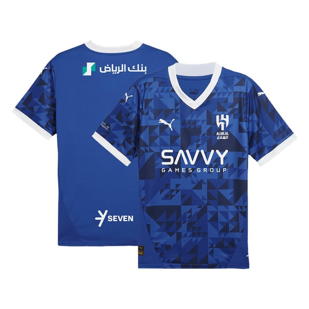 Men's Al Hilal SFC Home Replica Soccer Jersey 2024/25 Men's Al Hilal SFC Home Replica Soccer Jersey 2024/25