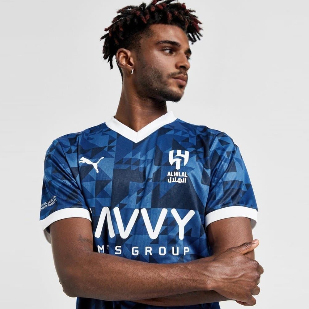 Men's Al Hilal SFC Home Replica Soccer Jersey 2024/25 Men's Al Hilal SFC Home Replica Soccer Jersey 2024/25