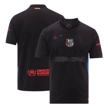 Men's Barcelona X Travis Scott Away Replica Soccer Jersey 2024/25 Men's Barcelona X Travis Scott Away Replica Soccer Jersey 2024/25