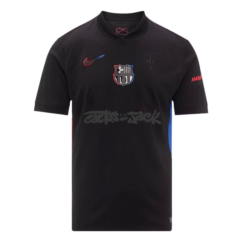 Men's Barcelona X Travis Scott Away Replica Soccer Jersey 2024/25