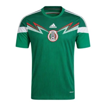 Men's Mexico Home Retro Soccer Jersey 2014