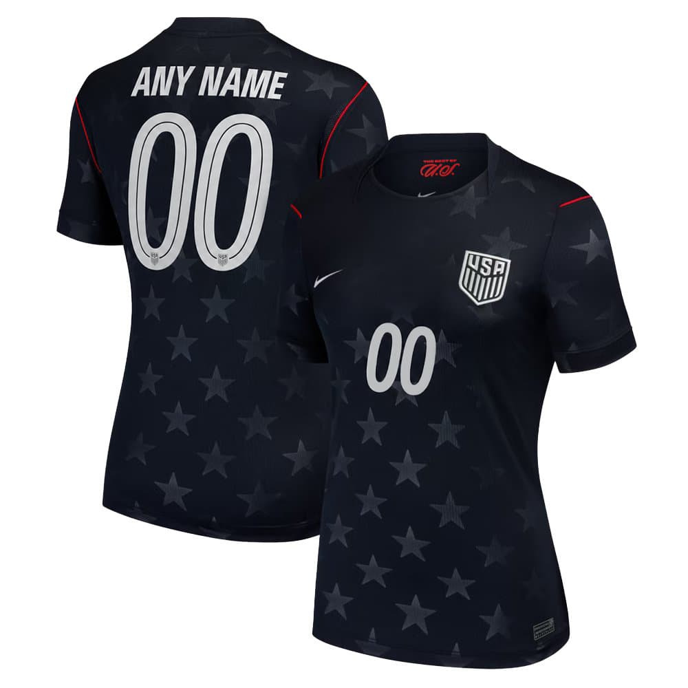 Women's USA Away Stadium Replica Custom Jersey World Cup 2026