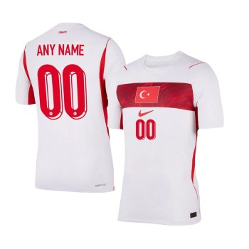 Men's Turkey Away Authentic Custom Jersey World Cup 2026 Men's Turkey Away Authentic Custom Jersey World Cup 2026