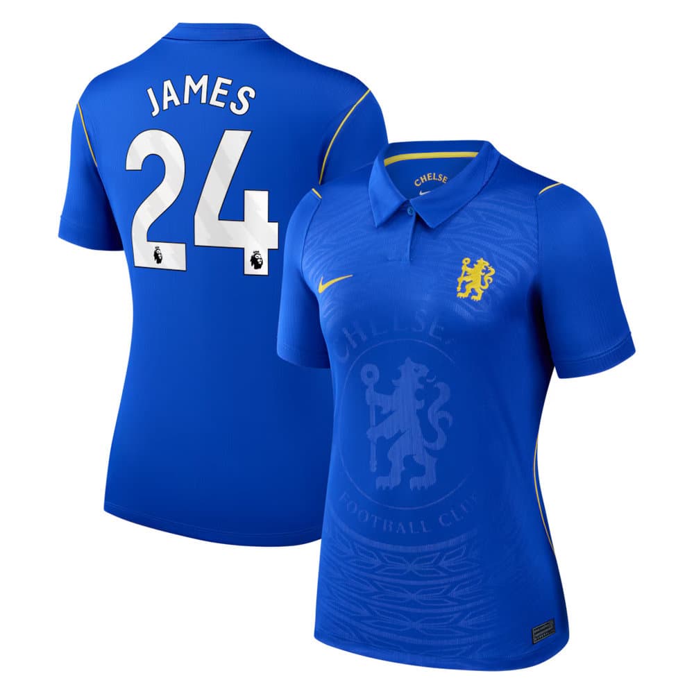 Women's JAMES #24 Chelsea Home Stadium Replica Jersey 2026/27