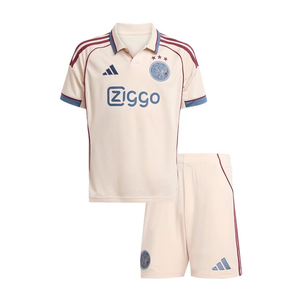 Kid's Ajax Third Away Soccer Jersey Kit 2025/26