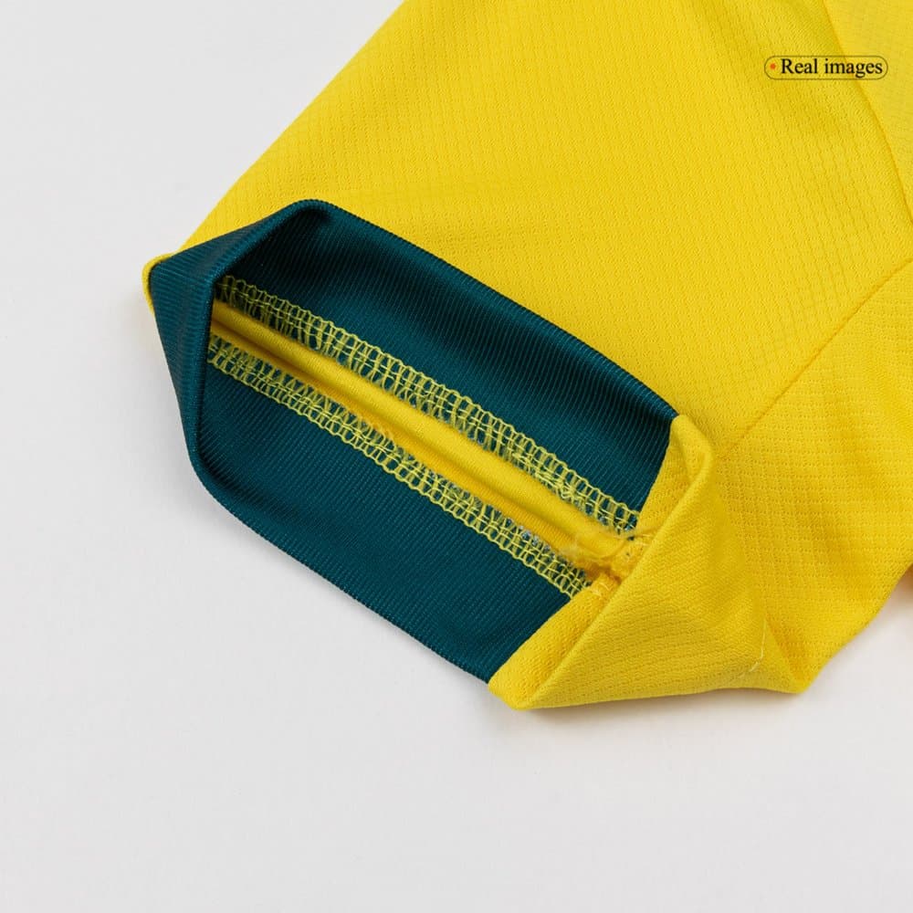 Kid's Brazil Home Soccer Jersey Kit World Cup 2026