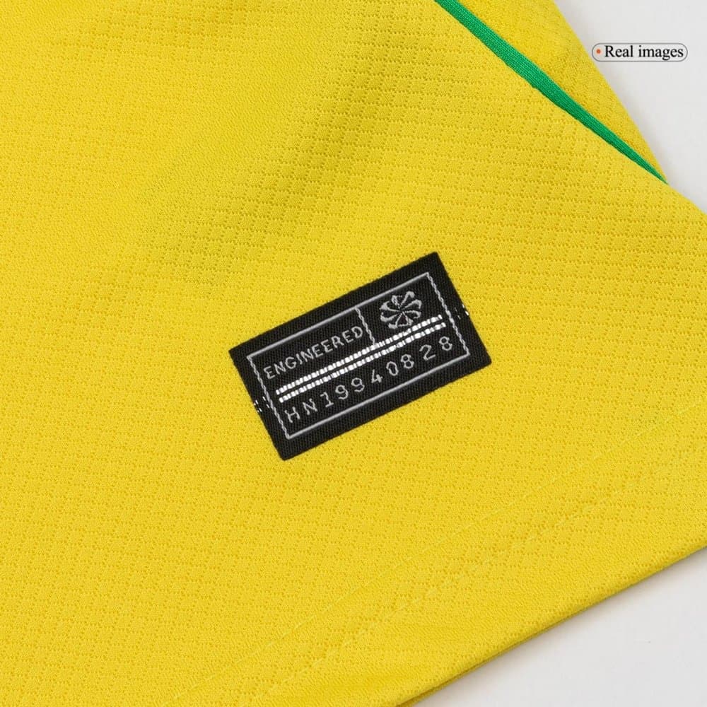 Kid's Brazil Home Soccer Jersey Kit World Cup 2026