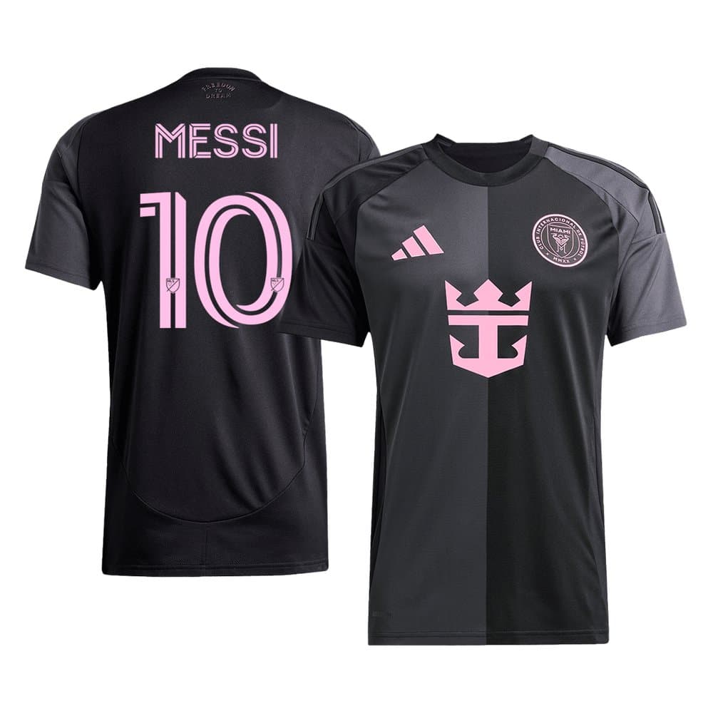 Men's MESSI #10 Inter Miami CF Away Replica Soccer Jersey 2025