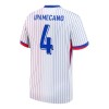 Men's UPAMECANO #4 France Away Replica Soccer Jersey 2024 Men's UPAMECANO #4 France Away Replica Soccer Jersey 2024