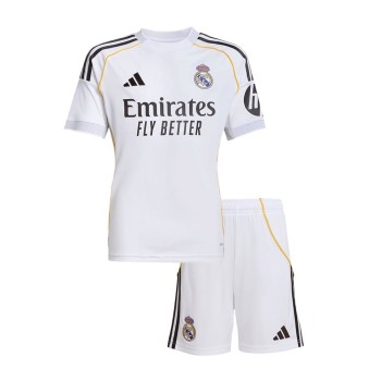 Kid's Real Madrid Home Soccer Jersey Kit 2025/26 Kid's Real Madrid Home Soccer Jersey Kit 2025/26