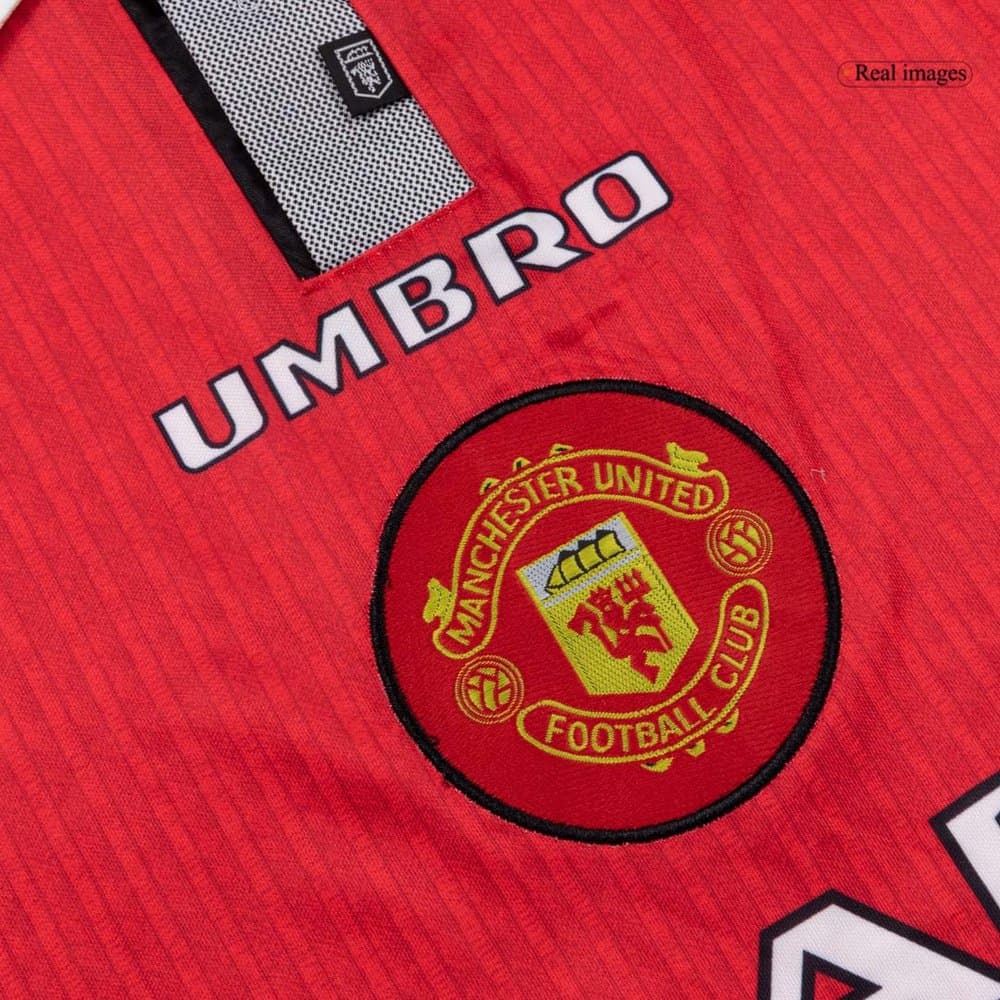 Men's Manchester United Home Retro Soccer Jersey 1996/97