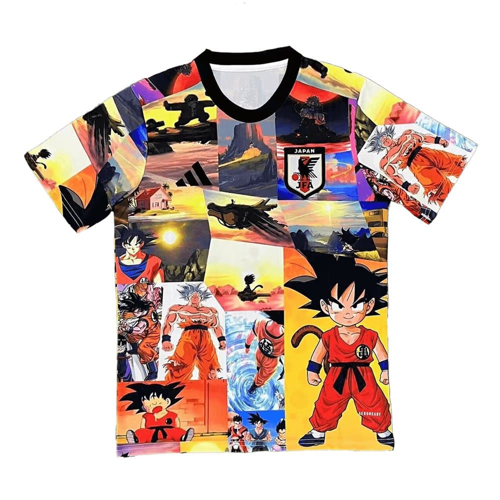 Men's Japan X Dragon Ball Replica Soccer Jersey 2024 Men's Japan X Dragon Ball Replica Soccer Jersey 2024