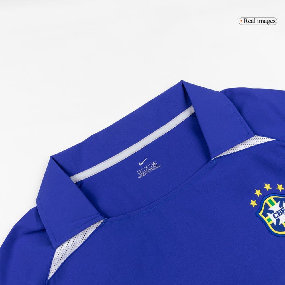 Men's Brazil Away Retro Soccer Jersey 2002