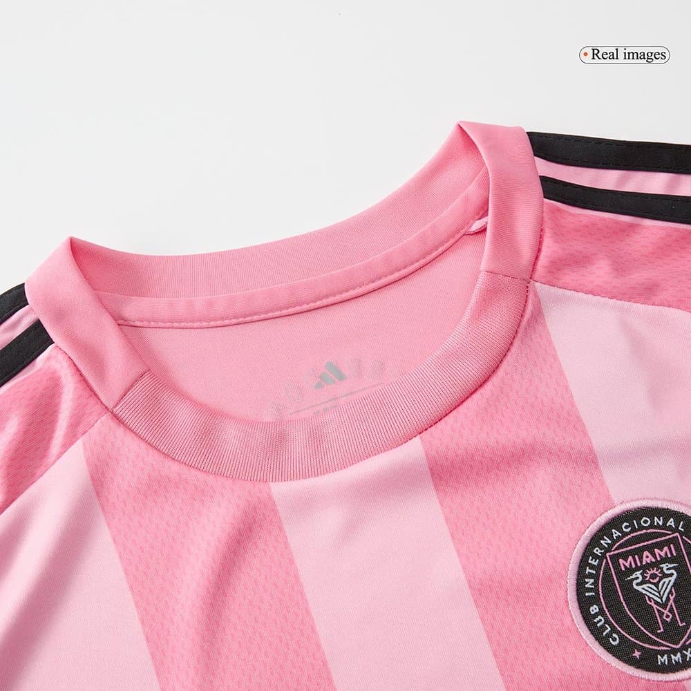 Kid's Inter Miami CF Home Soccer Jersey Kit 2025 Kid's Inter Miami CF Home Soccer Jersey Kit 2025