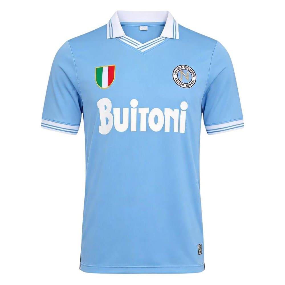 Men's Napoli Home Retro Soccer Jersey 1986/87