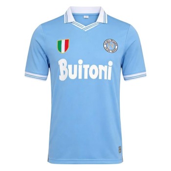 Men's Napoli Home Retro Soccer Jersey 1986/87 Men's Napoli Home Retro Soccer Jersey 1986/87