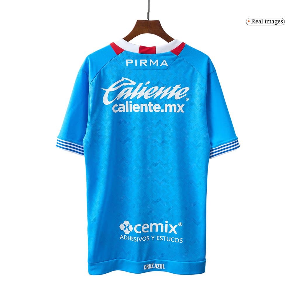 Men's Cruz Azul Home Authentic Soccer Jersey 2024/25 Men's Cruz Azul Home Authentic Soccer Jersey 2024/25