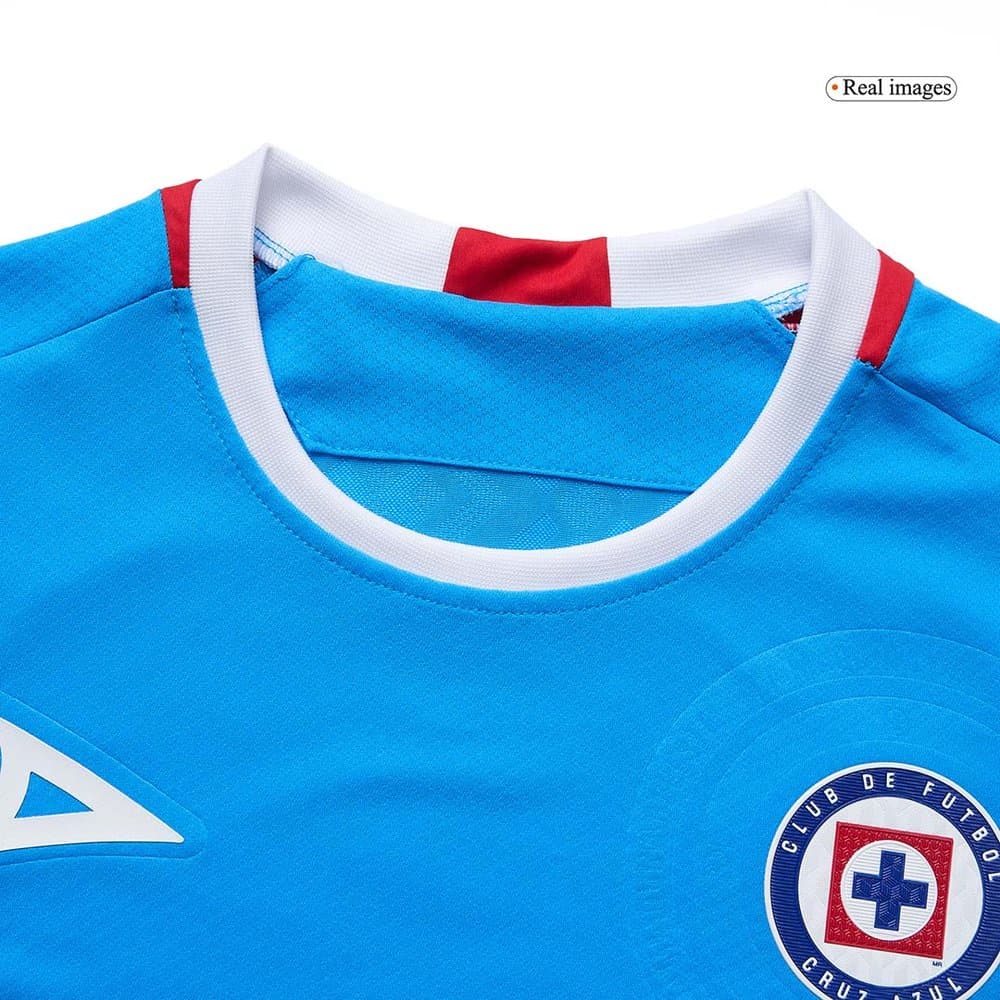 Men's Cruz Azul Home Authentic Soccer Jersey 2024/25 Men's Cruz Azul Home Authentic Soccer Jersey 2024/25