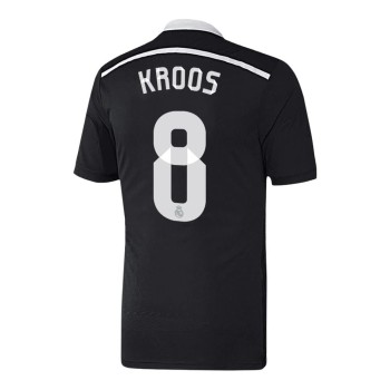 Men's KROOS #8 Real Madrid Third Away Retro Soccer Jersey 2014/15