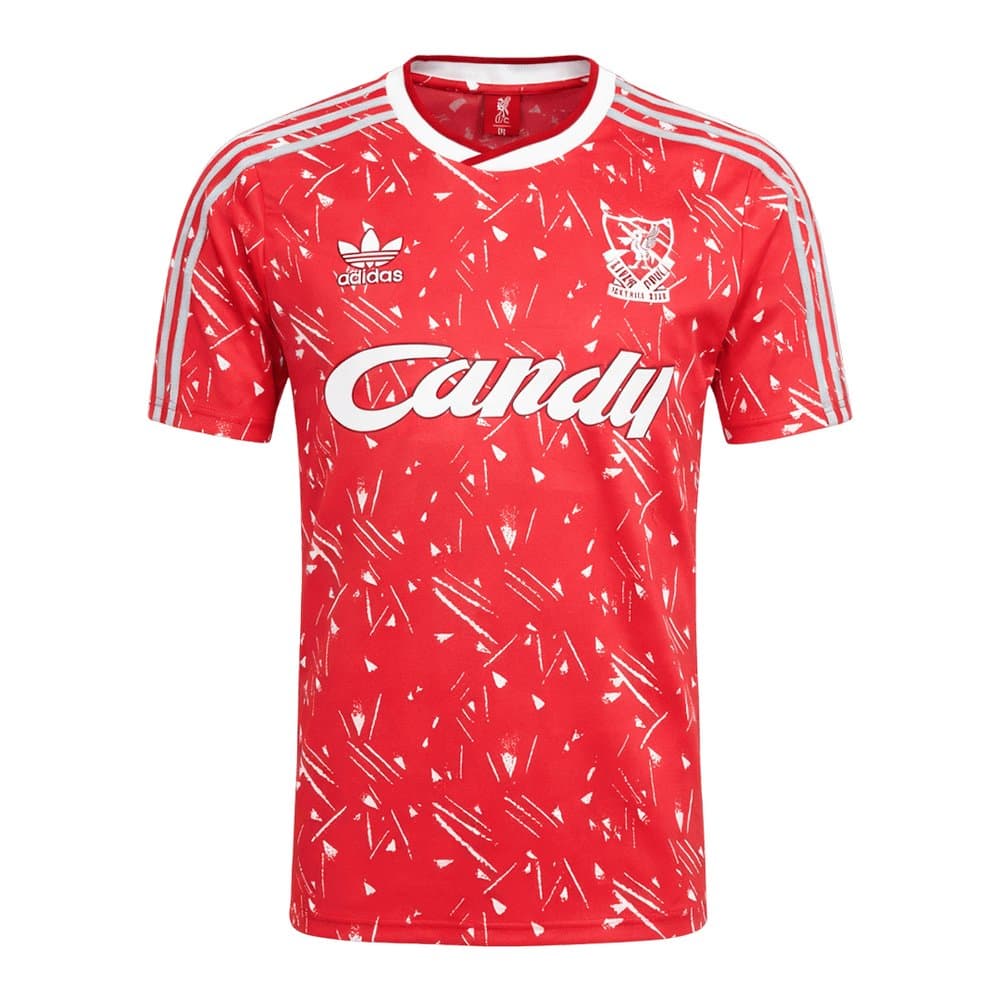 Men's Liverpool Home Retro Soccer Jersey 1989/91 Men's Liverpool Home Retro Soccer Jersey 1989/91